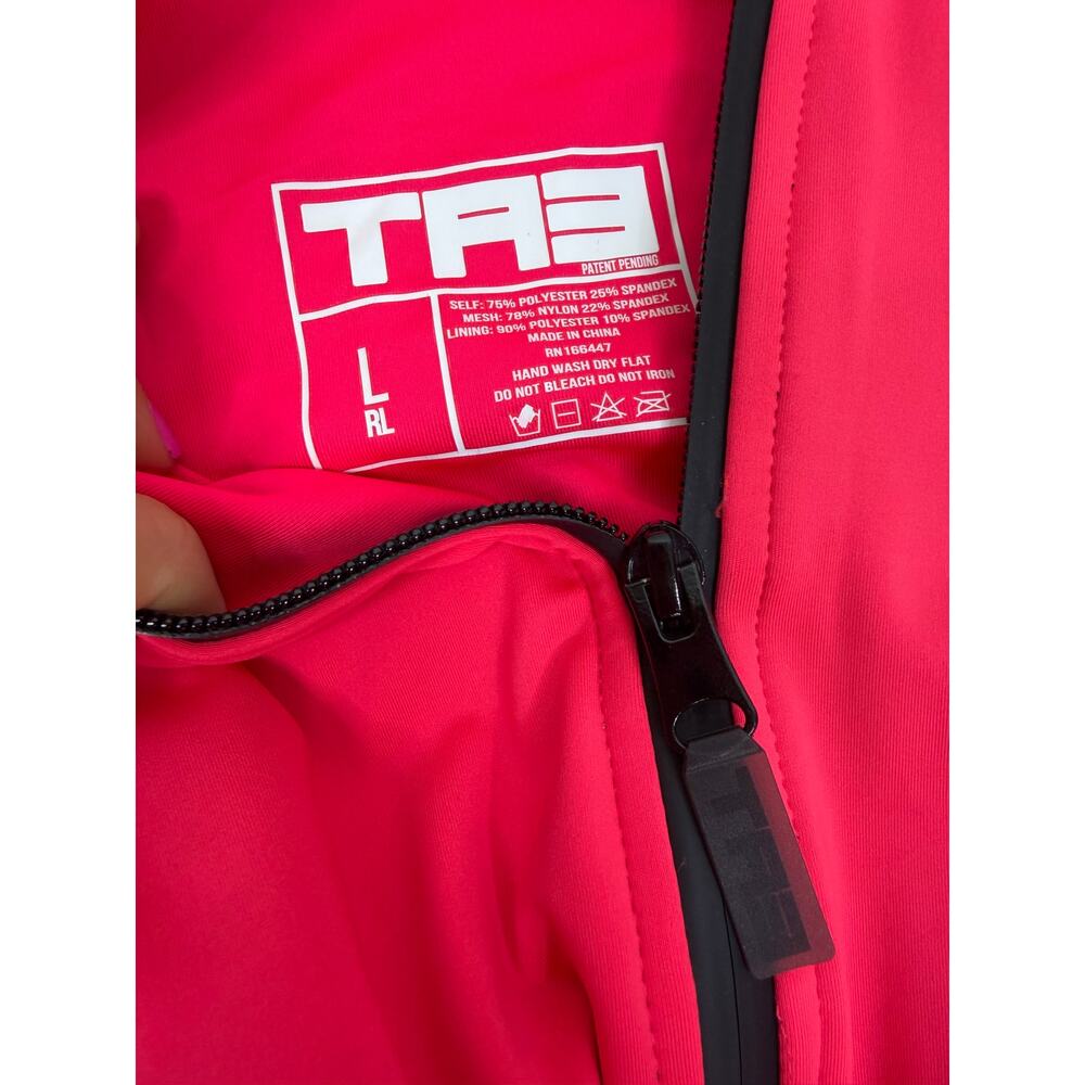 TA3 Sleeveless Surfy One Piece Swimsuit in Hot Coral Size Large Regular/Long - Picture 4 of 4
